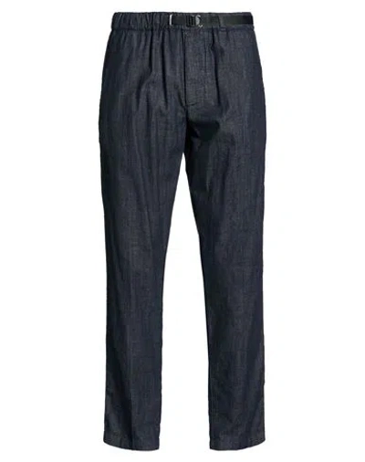 White Sand Man Jeans Blue Size 36 Cotton In Animal Print