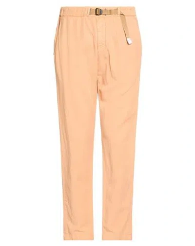 White Sand Man Pants Apricot Size 30 Lyocell, Linen, Cotton In Orange