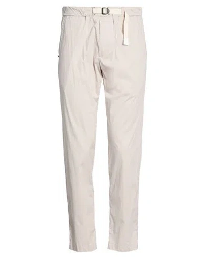 White Sand Man Pants Beige Size 30 Cotton, Polyacrylic, Elastane