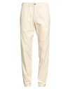 White Sand Man Pants Beige Size 34 Cotton In Neutral