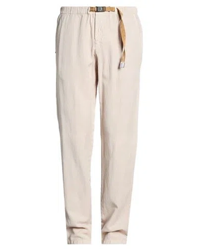 White Sand Man Pants Beige Size 38 Lyocell, Linen, Cotton In Neutral