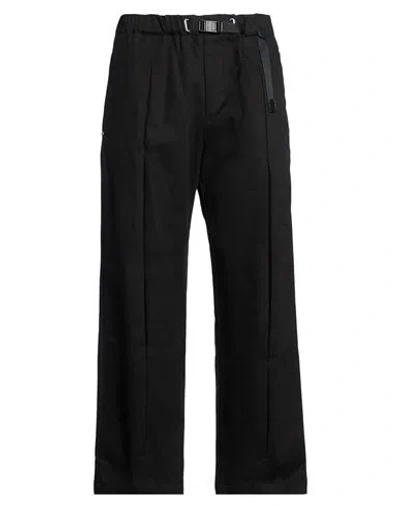 White Sand Man Pants Black Size 32 Cotton, Elastane