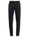 White Sand Man Pants Black Size 36 Cotton, Elastane