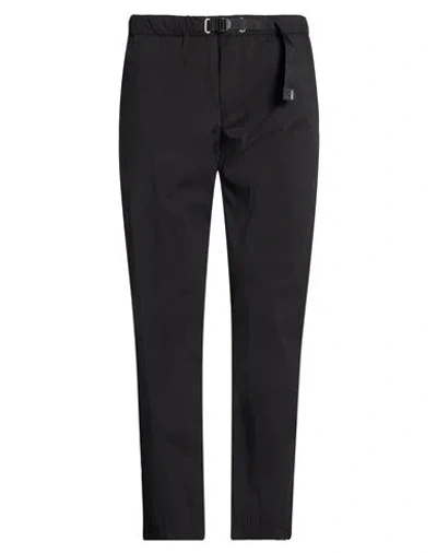 White Sand Man Pants Black Size 36 Cotton, Polyamide, Elastane