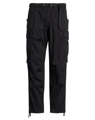 White Sand Man Pants Black Size 36 Cotton, Polyamide, Elastane