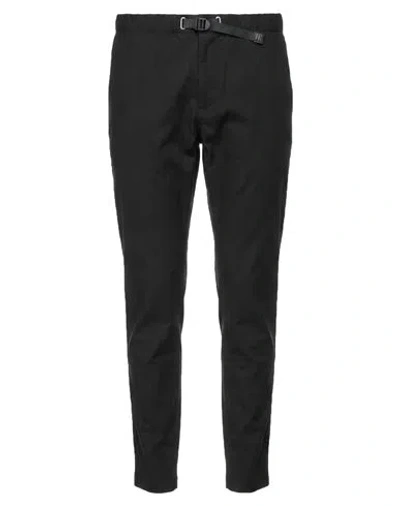 White Sand Man Pants Black Size 36 Polyester, Viscose, Elastane