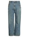 White Sand Man Pants Black Size 38 Cotton, Elastane