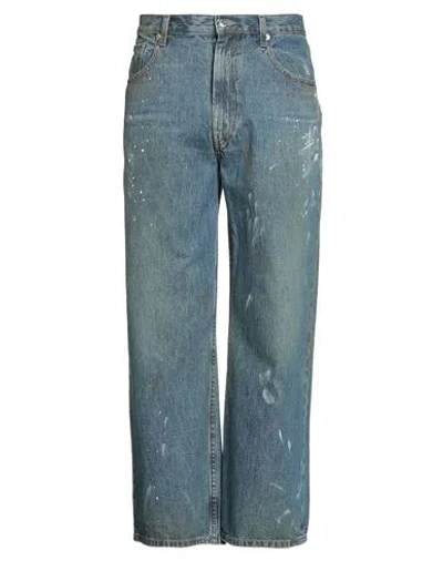 White Sand Man Pants Black Size 38 Cotton, Elastane