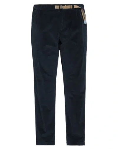 White Sand Man Pants Blue Size 40 Cotton, Lyocell, Elastane