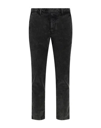 White Sand Man Pants Charcoal Size 30 Cotton In Black