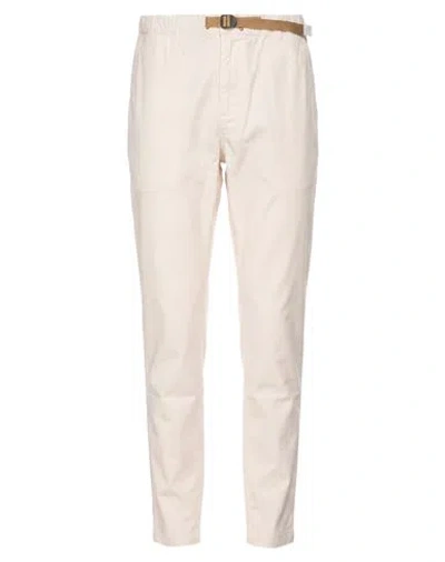 White Sand Man Pants Cream Size 34 Cotton, Tencel, Silk, Elastane