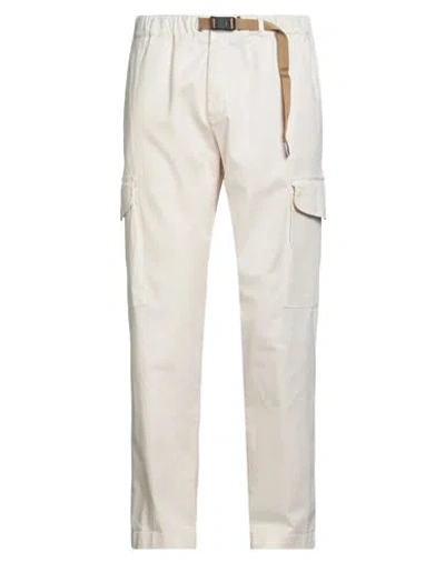 White Sand Man Pants Cream Size 38 Cotton, Tencel, Silk, Elastane