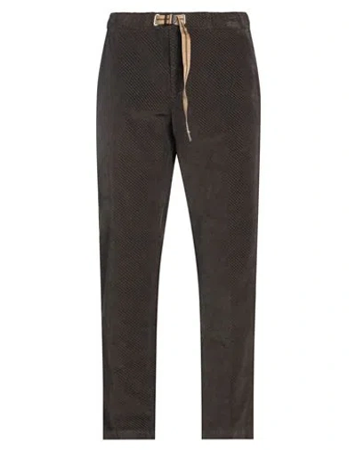 White Sand Man Pants Dark Brown Size 36 Cotton