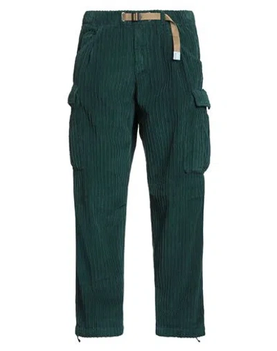 White Sand Man Pants Dark Green Size 34 Cotton