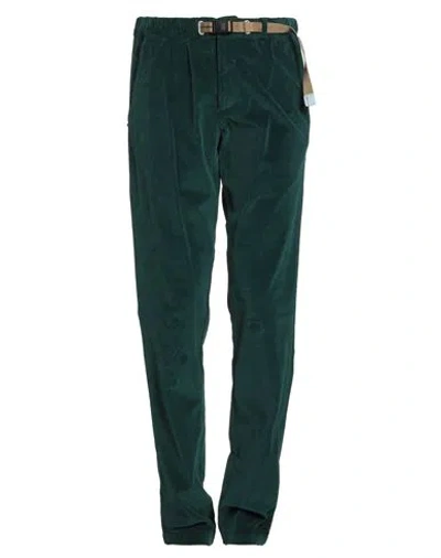 White Sand Man Pants Dark Green Size 38 Cotton, Lyocell, Elastane