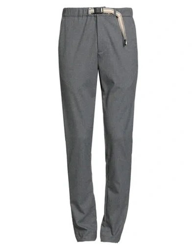 White Sand Man Pants Grey Size 28 Polyester, Viscose, Elastane In Gray
