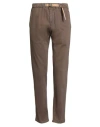 White Sand Man Pants Khaki Size 30 Cotton, Elastane