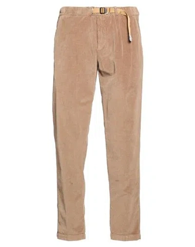 White Sand Man Pants Light Brown Size 28 Cotton, Lyocell, Elastane
