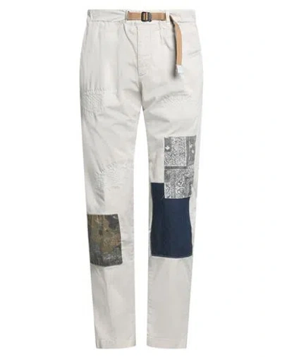 White Sand Man Pants Light Grey Size 30 Cotton, Elastane