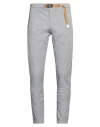 White Sand Man Pants Light Grey Size 32 Cotton, Elastane In Grey
