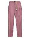 White Sand Man Pants Mauve Size 28 Polyester, Viscose, Elastane In Purple