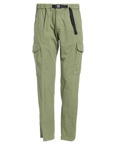 White Sand Man Pants Military Green Size 38 Cotton