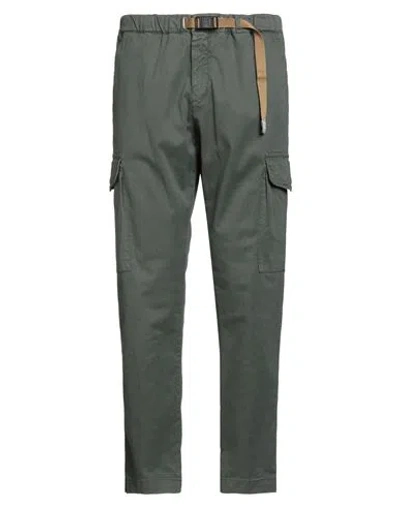 White Sand Man Pants Military Green Size 40 Cotton, Tencel, Silk, Elastane