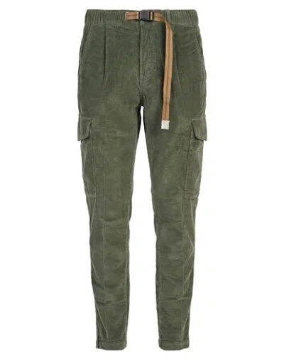 White Sand Man Pants Military Green Size 46 Cotton, Lyocell, Elastane In Multi