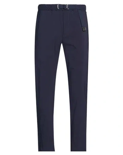 White Sand Man Pants Navy Size 28 Rayon, Nylon, Elastane In Blue