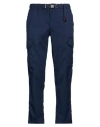 White Sand Man Pants Navy Size 32 Polyester, Viscose, Elastane In Navy