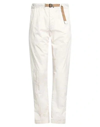 White Sand Man Pants Off White Size 32 Cotton, Elastane