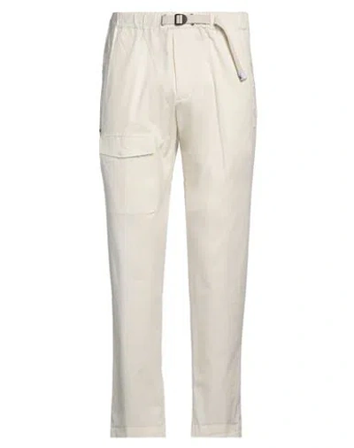 White Sand Man Pants Off White Size 34 Cotton, Elastane