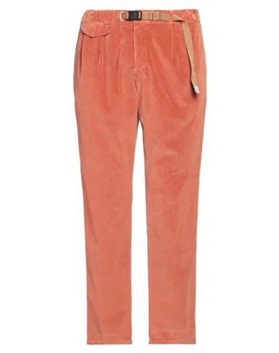 White Sand Man Pants Rust Size 36 Cotton, Lyocell, Elastane In Red