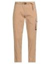 White Sand Man Pants Sand Size 32 Cotton, Polyamide, Elastane In Neutral