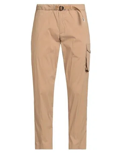 White Sand Man Pants Sand Size 32 Cotton, Polyamide, Elastane In Neutral