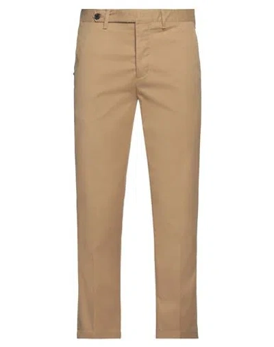 White Sand Man Pants Sand Size 36 Cotton, Elastane
