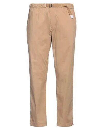 WHITE SAND WHITE SAND MAN PANTS SAND SIZE 38 COTTON, POLYAMIDE, ELASTANE