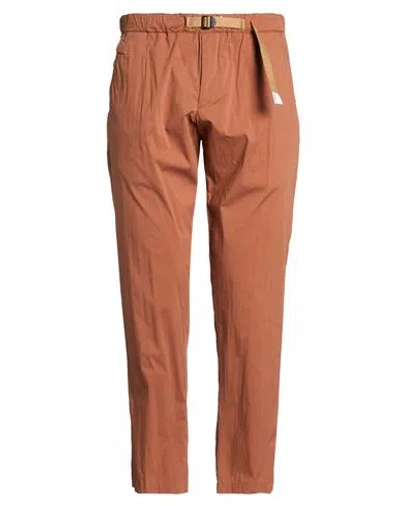 White Sand Man Pants Tan Size 34 Cotton, Polyamide, Elastane In Brown