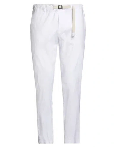White Sand Man Pants White Size 36 Rayon, Nylon, Elastane