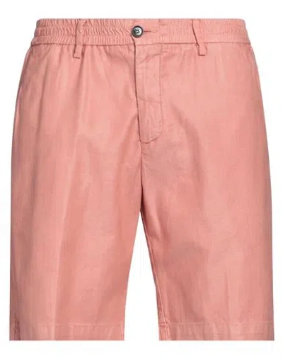 White Sand Man Shorts & Bermuda Shorts Coral Size 32 Cotton, Lyocell In Red