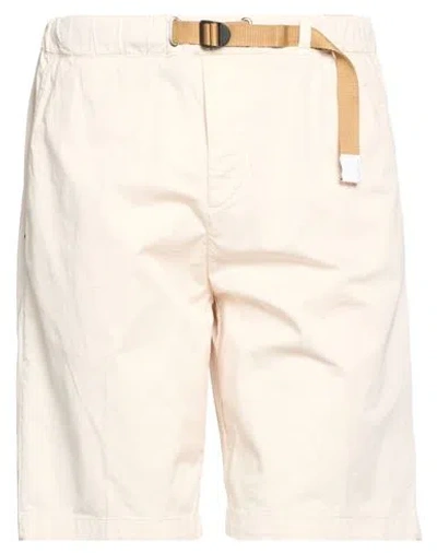 White Sand Man Shorts & Bermuda Shorts Cream Size 28 Cotton, Elastane