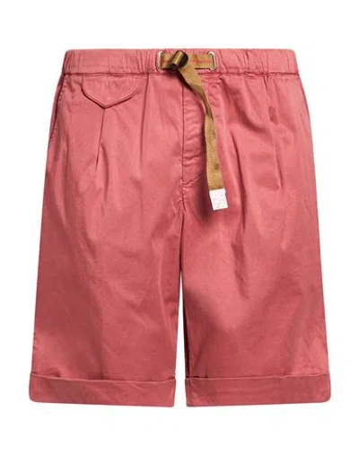 White Sand Man Shorts & Bermuda Shorts Magenta Size 36 Lyocell, Cotton, Elastane In Pink