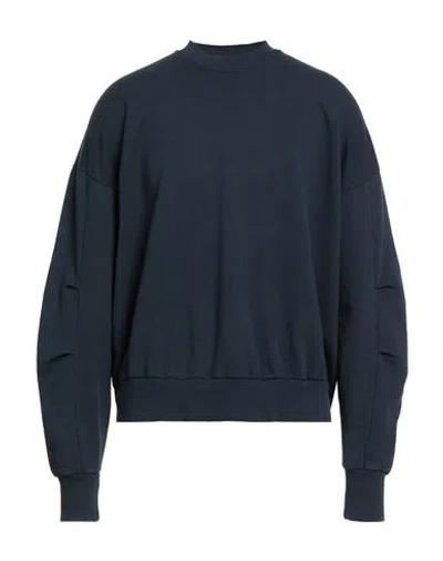 White Sand Man Sweatshirt Navy Size M Cotton In Blue