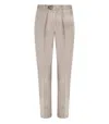 White Sand Marilyn Beige Trousers In Beige