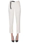 White Sand Marylin Corduroy Trousers In White