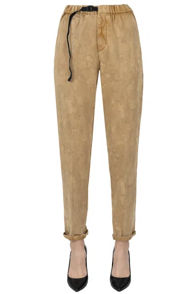 White Sand Marylin Trouser In Multi
