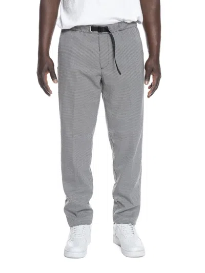White Sand Men's Houndstooth Flat-front Pants