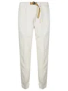 White Sand Man Pants Off White Size 36 Cotton, Elastane In White