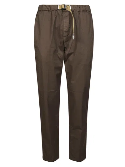 White Sand Men's Lungo Trousers For Ss26 In Brown