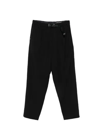 White Sand Pantaloni Neri Con Coulisse In Vita  In Black